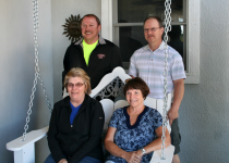 Jerry and Jennifer Sturges; Terry and Jeane Sturges