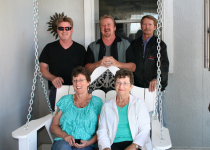 TJ, Kim, Craig, Jeannette, and Bonnie Noding