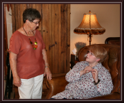 Bonnie Noding and Sue Sturges