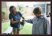 Leslie Noding and Sue Sturges