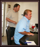 Jerry Sturges and Kim Noding