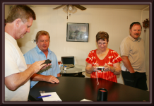 TJ Noding, Kim Noding, Bonnie Noding, and Jerry Sturges